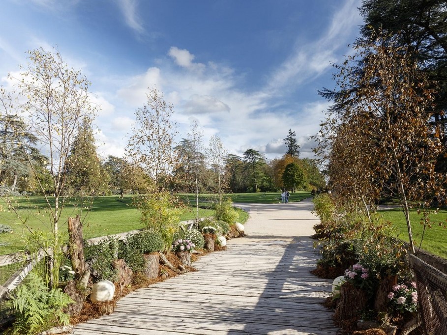 le Domaine de Chaumont-sur-Loire en mode automnal