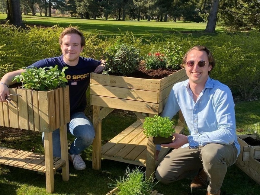 Des mini potagers livrés sur votre balcon