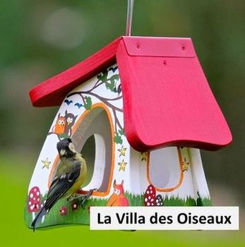 Mangeoire Floralie pour Oiseaux 