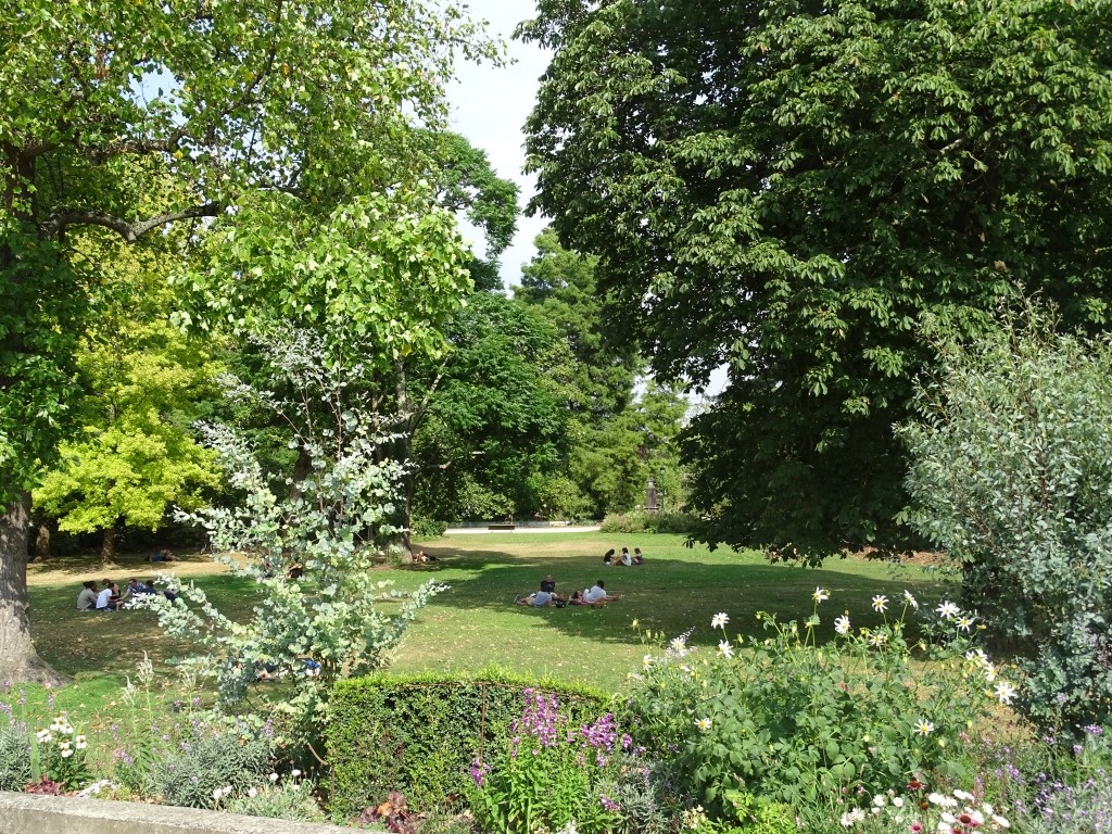 Le Jardin Public de Bordeaux Coté Cours de Verdun et l ...