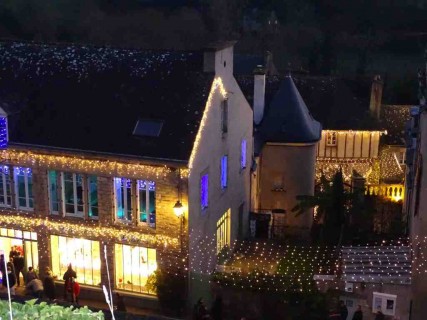 Les illuminations de Noël de Rochefort en Terre
