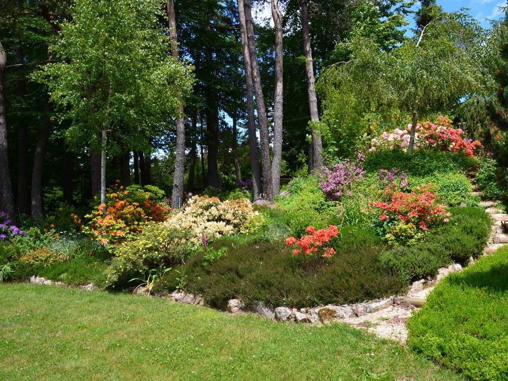 Le jardin de la "PAISIBLE"