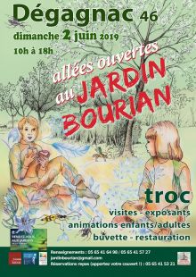 Allées ouvertes au Jardin Bourians