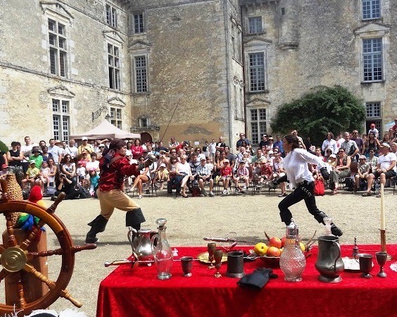 Festival Chevaliers et Mousquetaires au château de Vayres