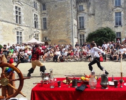 Festival Chevaliers et Mousquetaires au château de Vayres