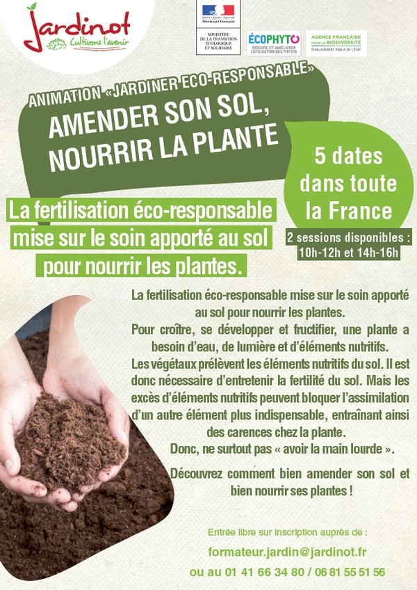 AMENDER SON SOL, NOURRIR LA PLANTE