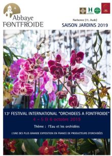 13ème FESTIVAL INTERNATIONAL ORCHIDÉES À FONTFROIDE