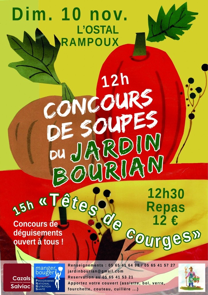 Concours de soupes du Jardin Bourian