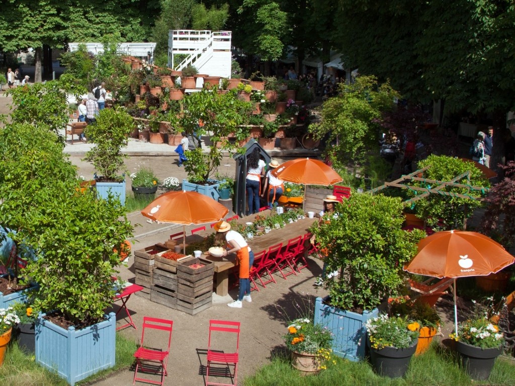 Sous les pavés, un jardin !