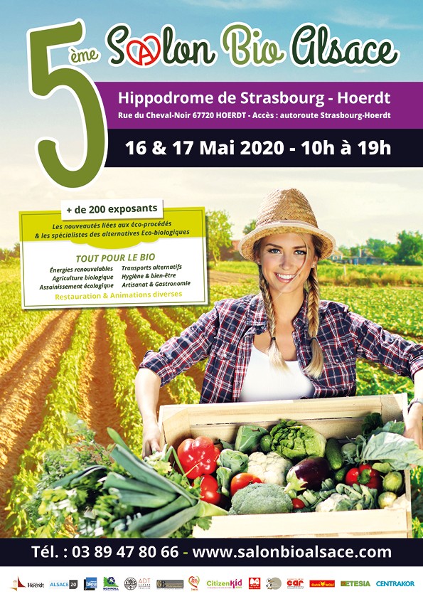 5ème Salon Bio Alsace 2020 - Strasbourg