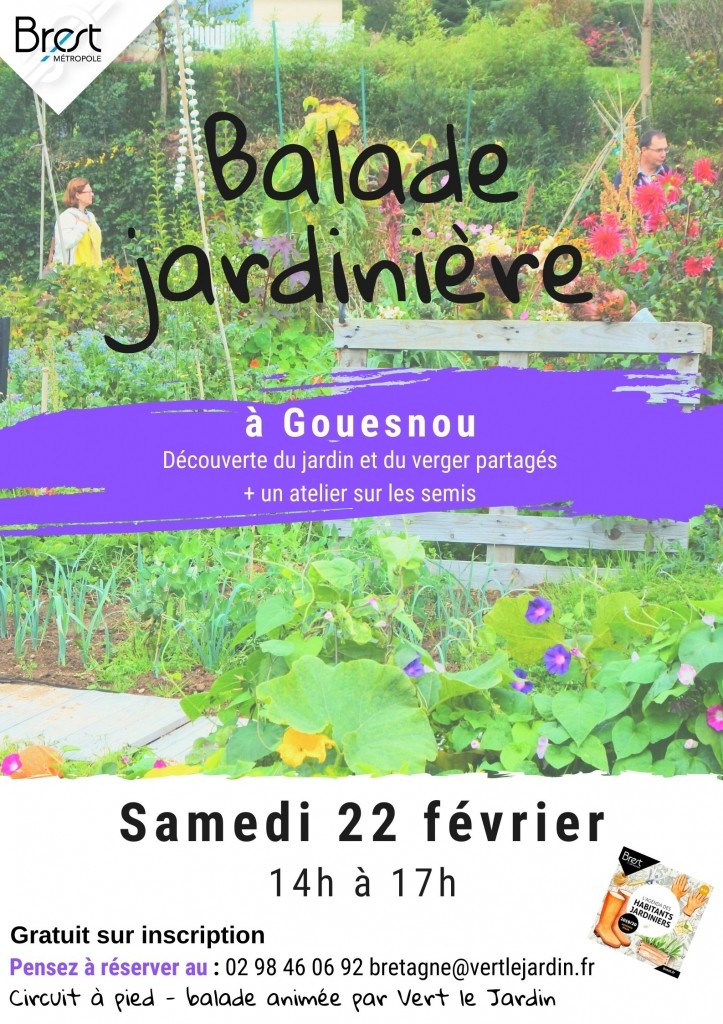 Balade jardinière à Gouesnou