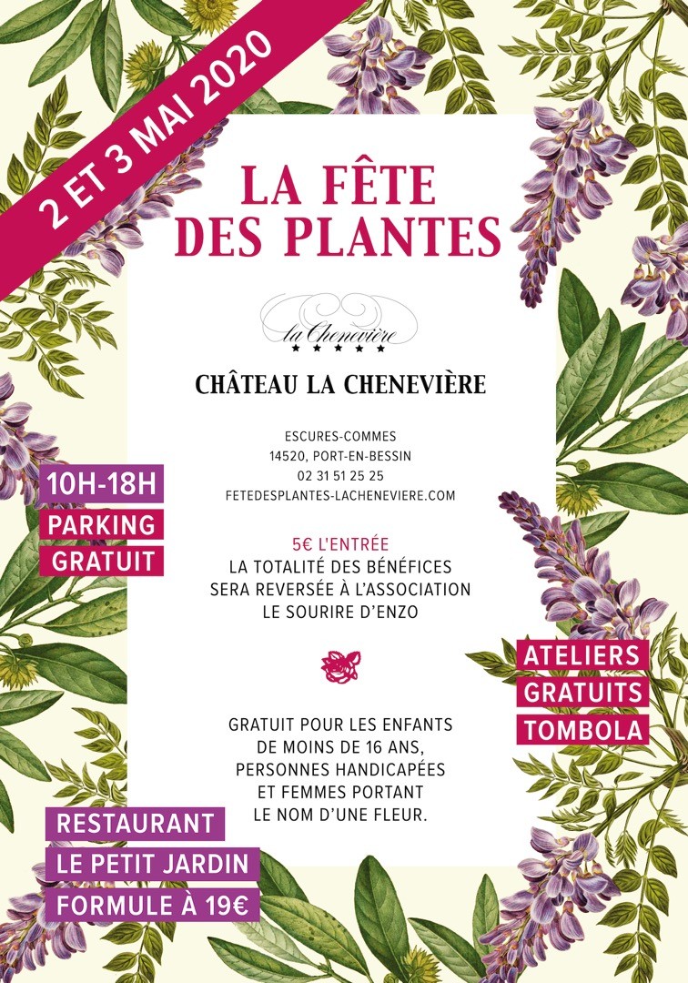 Fête des Plantes au Château la Chenevière