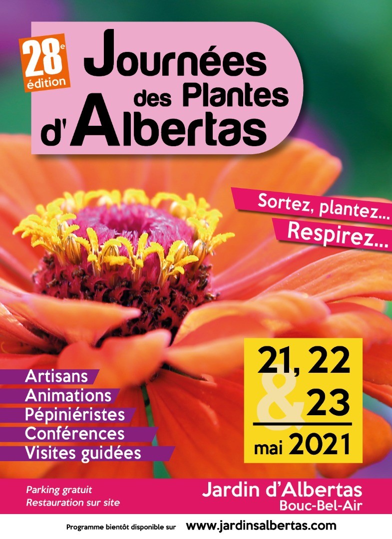 Journées des Plantes d'Albertas - 21, 22 et 23 mai 2021