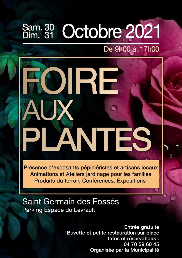 1ère Foire aux Plantes, aux Arbres et Arbustes