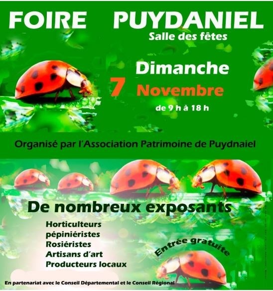 Foire aux plantes, arbres, fruitiers anciens, produits régionaux, petit artisanat