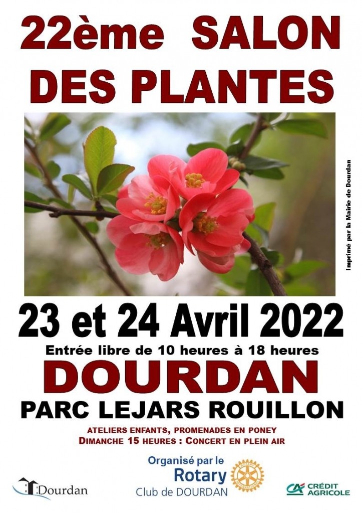 22ème SALON DES PLANTES DE DOURDAN (Essonne 91)