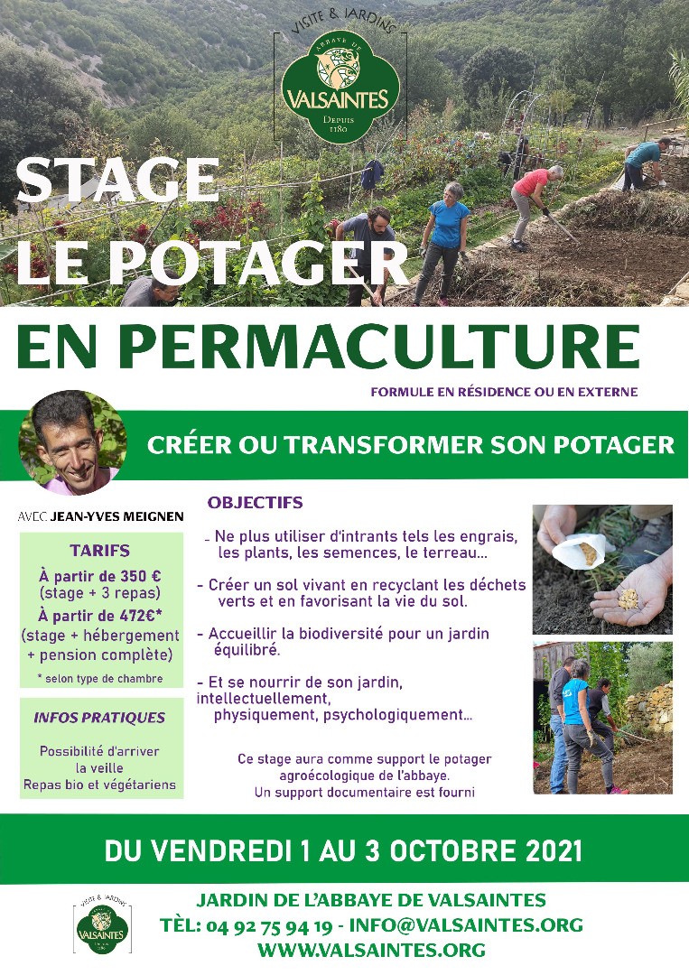 Stage de printemps : le potager en permaculture