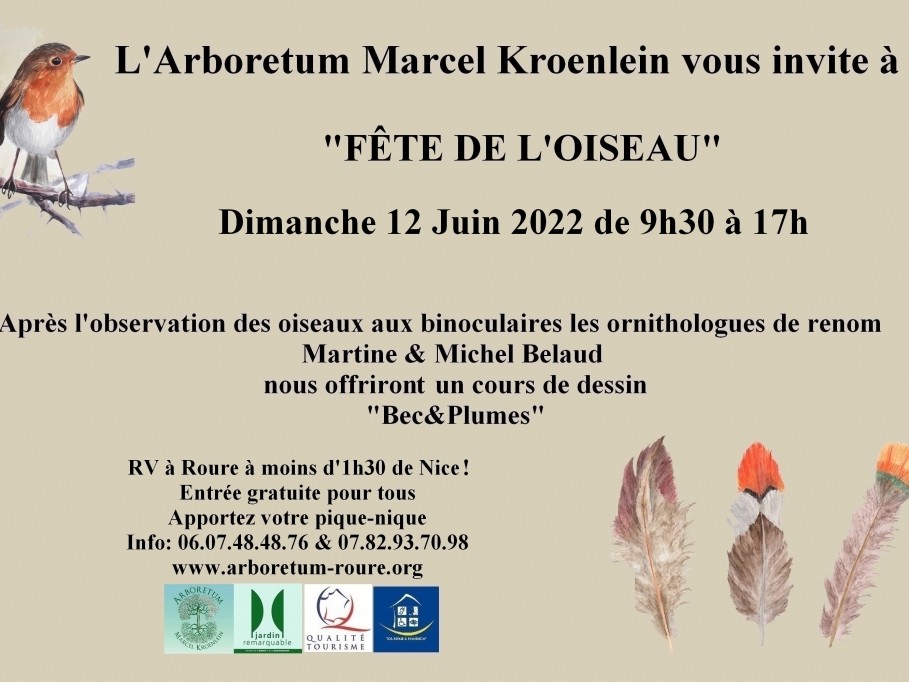 Fête de l'oiseau à l'arboretum Marcel Kroenlein