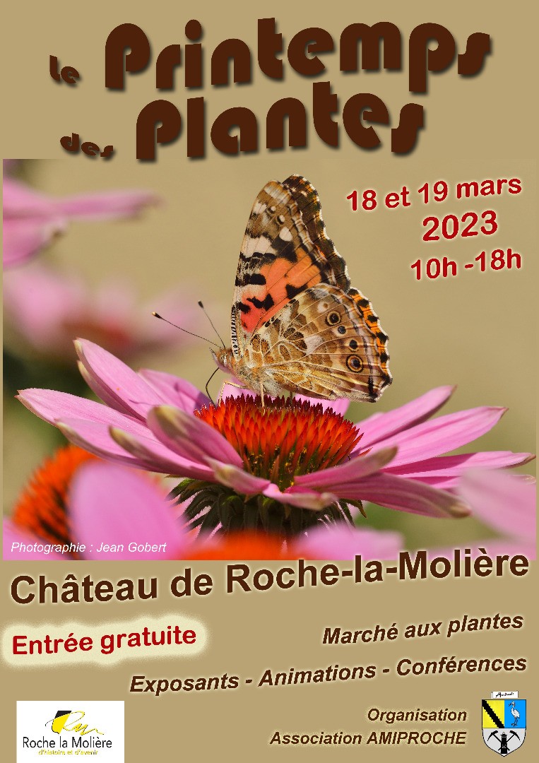 Le Printemps des Plantes au Château de Roche-la-Molière