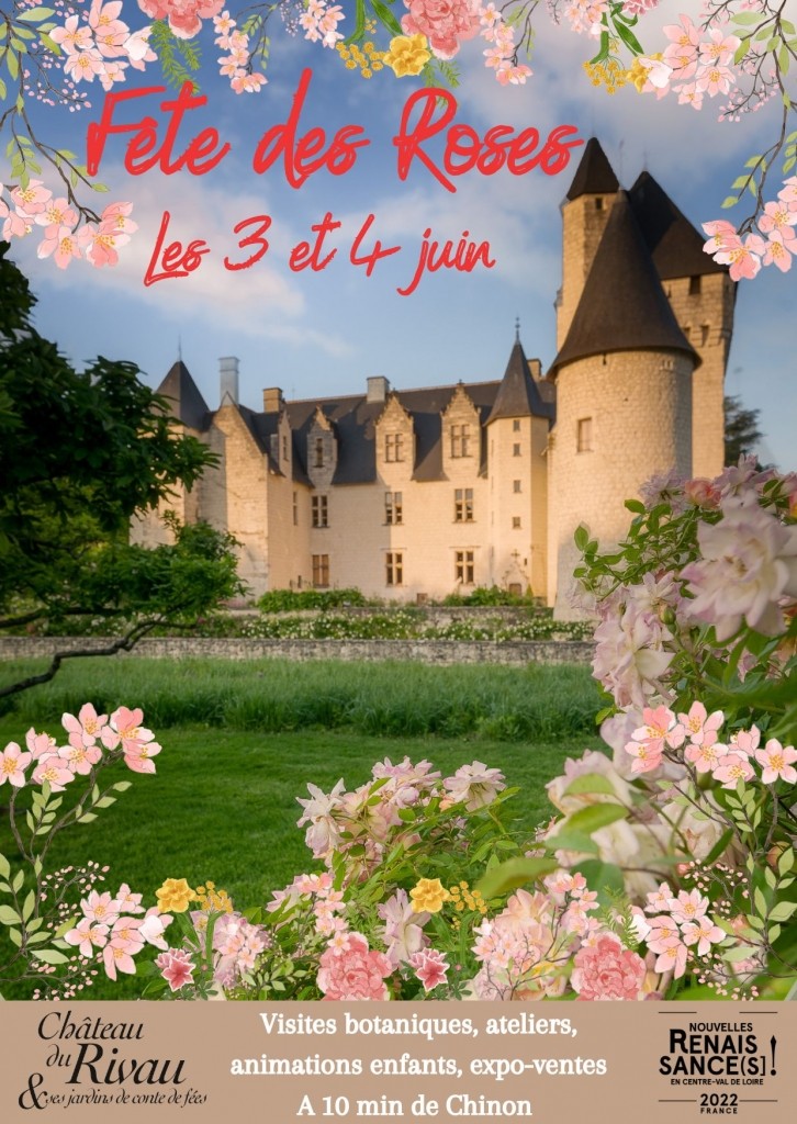 Fête de la Rose au Château du Rivau- RDV aux Jardins (37)