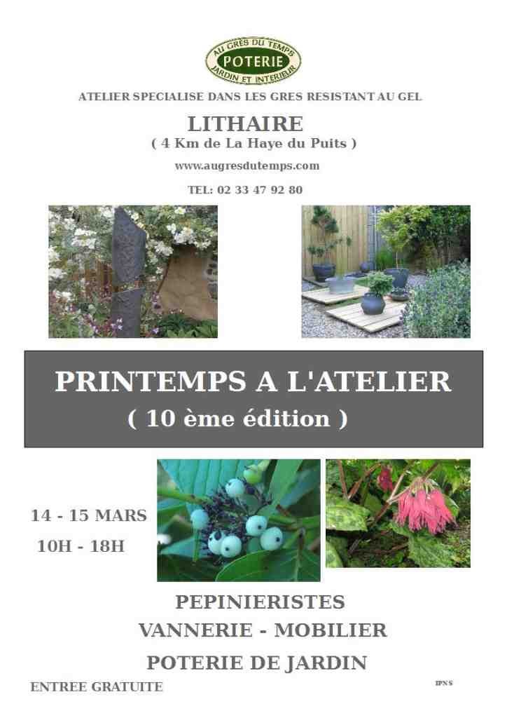 PRINTEMPS A L'ATELIER