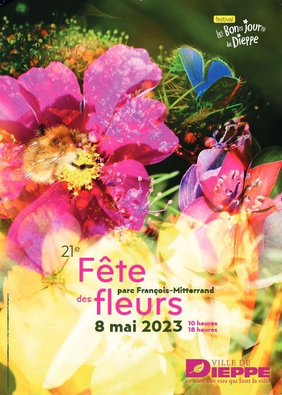 21eme Fête des fleurs au parc François Mitterrand à Dieppe.