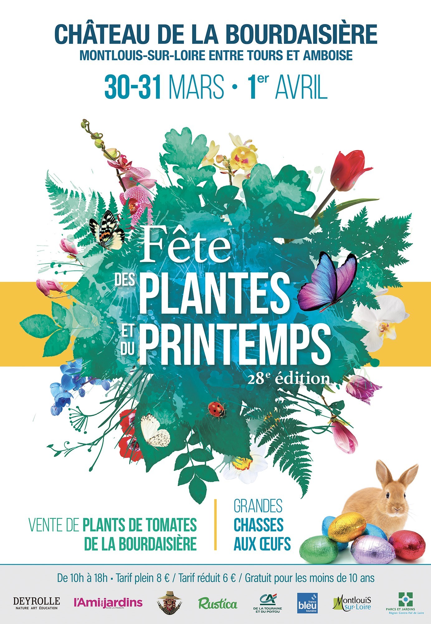 28ème Fête des Plantes et du Printemps au Château de la Bourdaisière