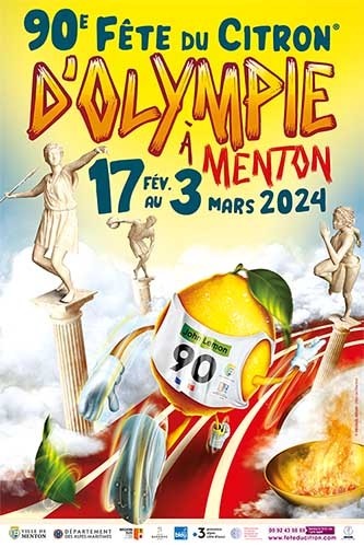 La Fête du Citron à Menton 90eme édition !