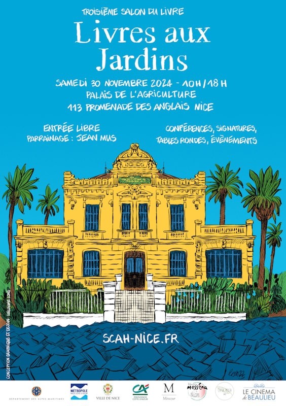 LIVRES AUX JARDINS 3eme édition à Nice