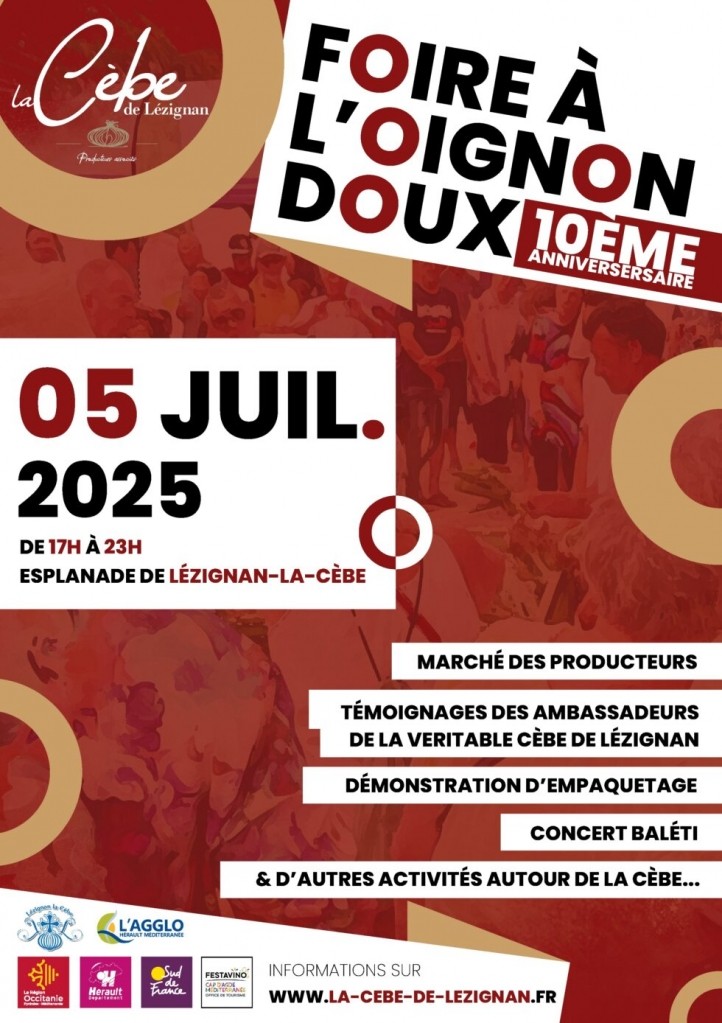 16ème foire à l'oignon doux de Lézignan