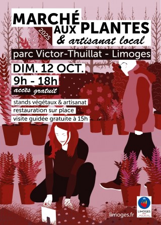 Marché aux plantes et artisanat local