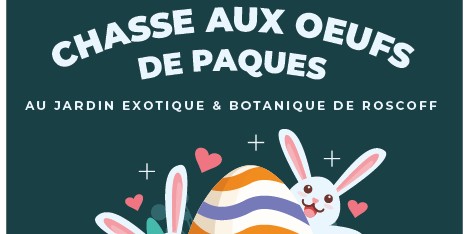 Chasse aux oeufs de Pâques au jardin