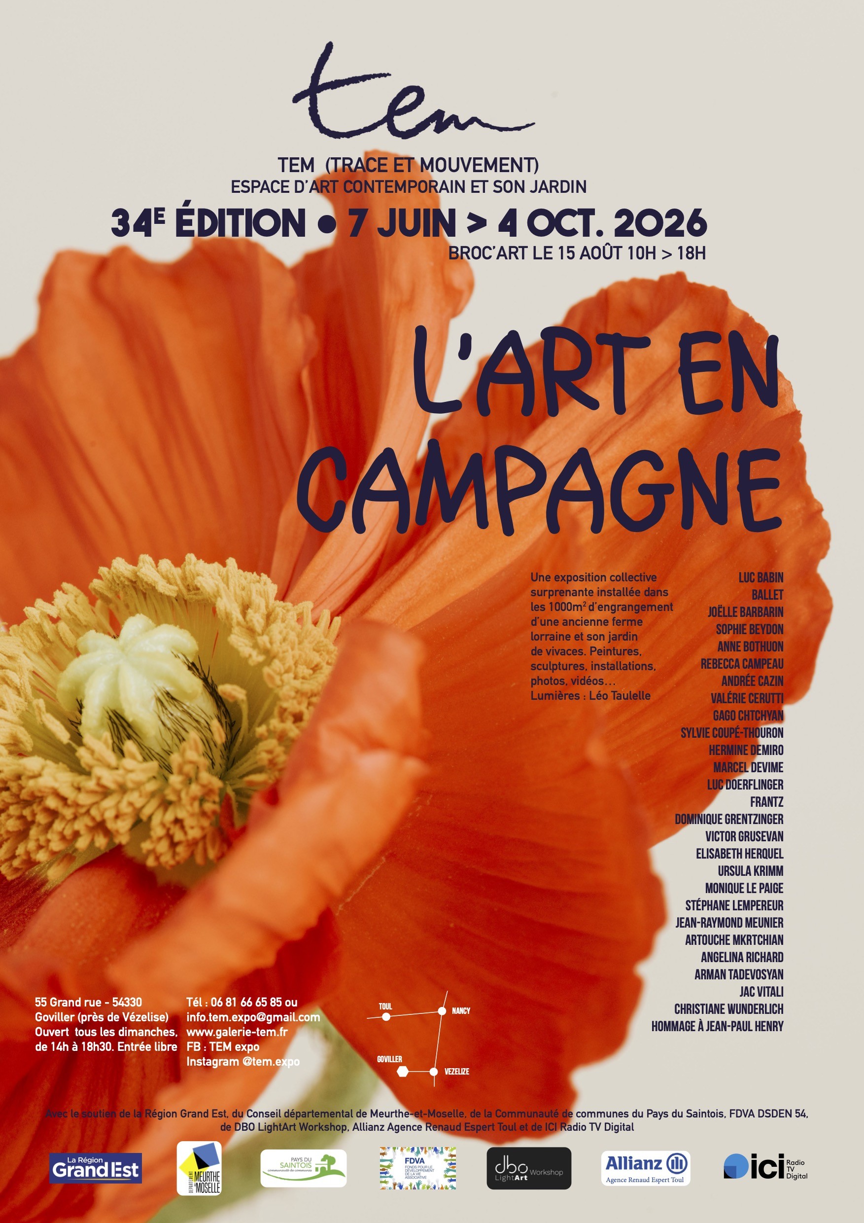L'art en campagne