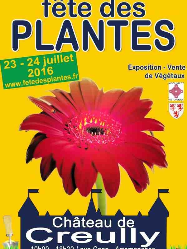 Fête des plantes du château médiéval de Creully