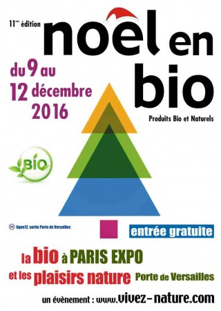 la 11 ème édition du salon NOEL en BIO