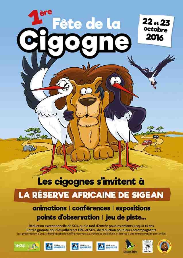 Les cigognes s'invitent à la réserve africaine de Sigean