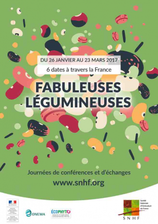 six journées de conférences et d'échanges sur les « Fabuleuses légumineuses » en 2017