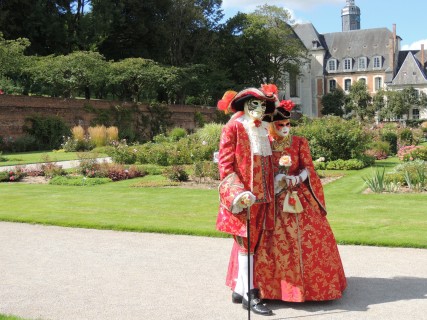 Carnaval vénitien aux Jardins de Valloires