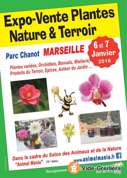 Bourse d'objets Expo-Vente Plantes, Nature et Terroir à Marseille
