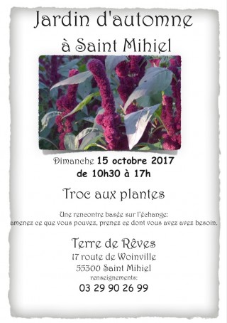 Troc aux plantes d'automne